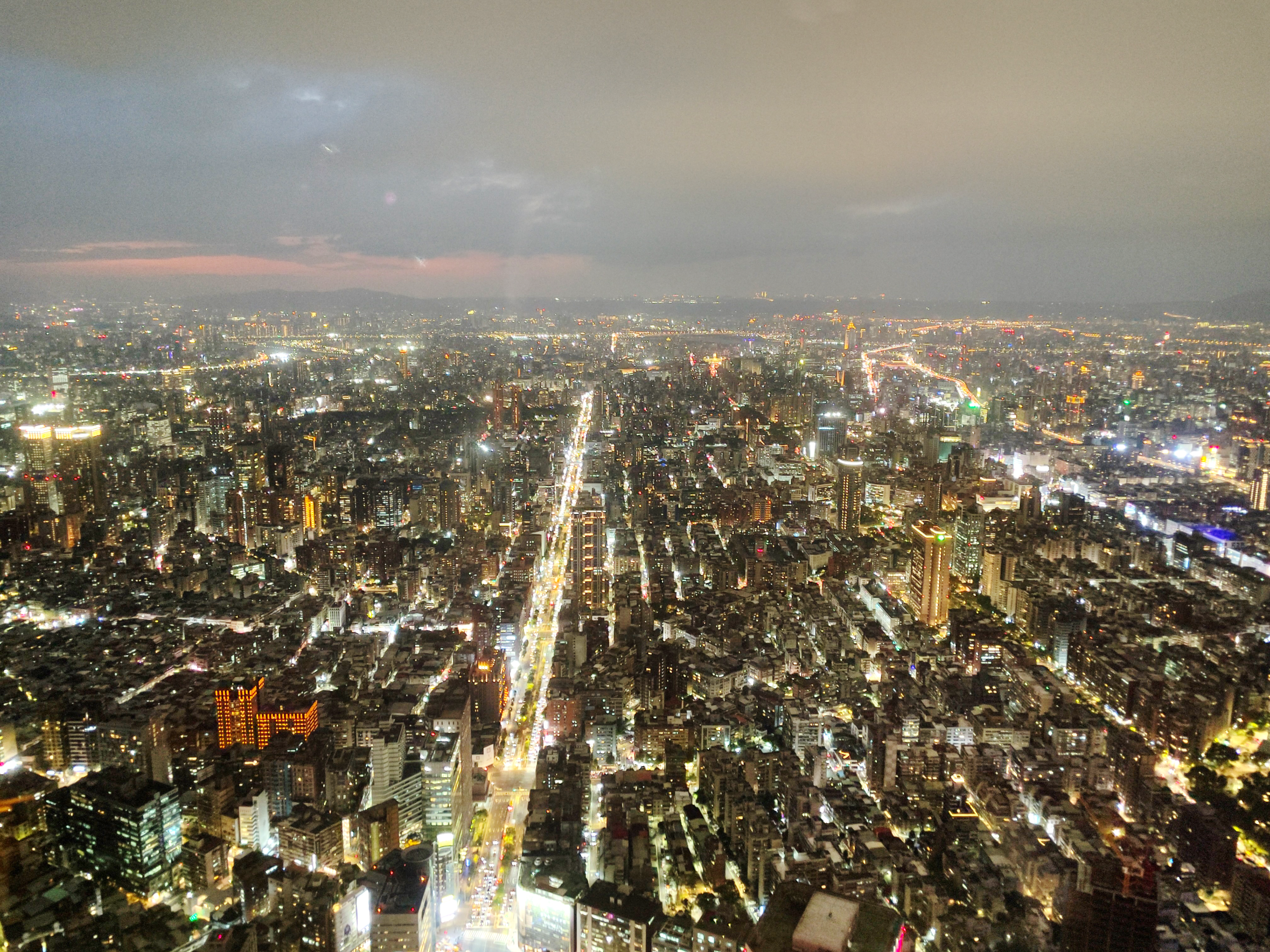 台北101からの夜景