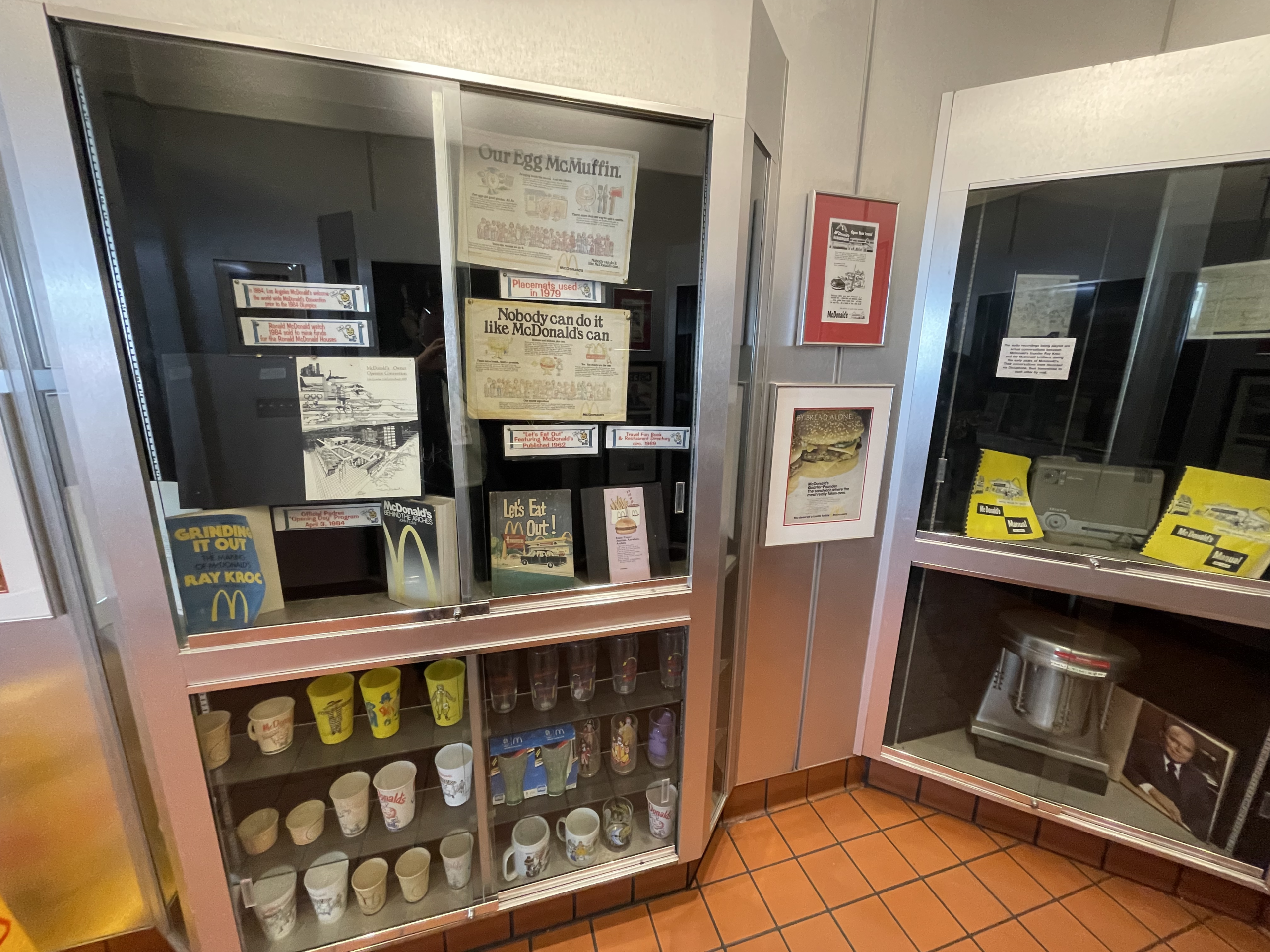 ミュージアムの展示品